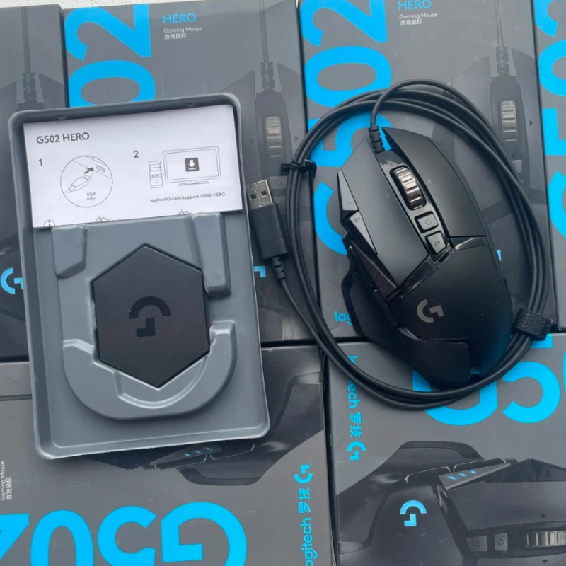 Esports Gaming Mouse Weight Adjustable - Logitech G502 HERO Gaming Mouse -