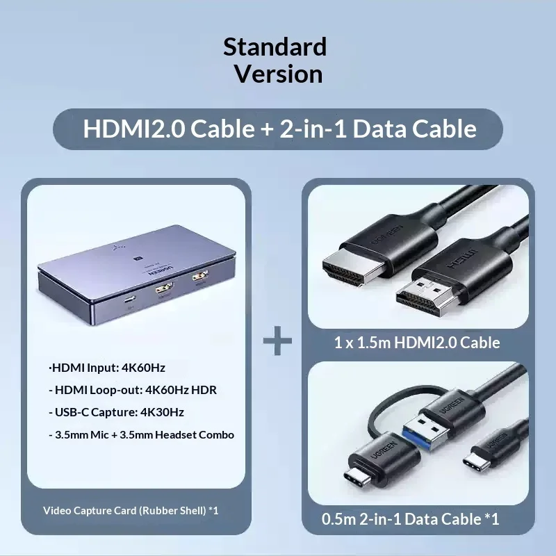 UGREEN 10937 4K HDMI Video Cap - Capture Card 4K Hdmi review and price