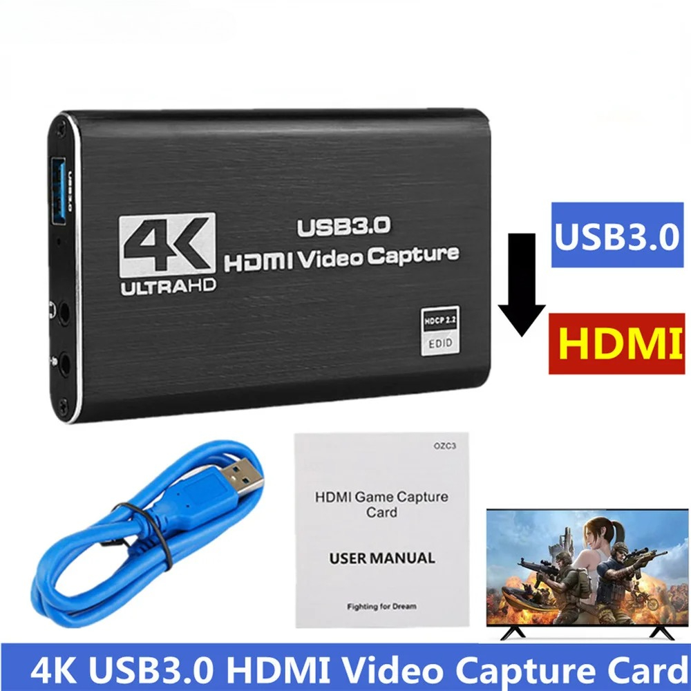 4K USB 3.0 Video Capture Card  - Capture Card 4K Hdmi review and price