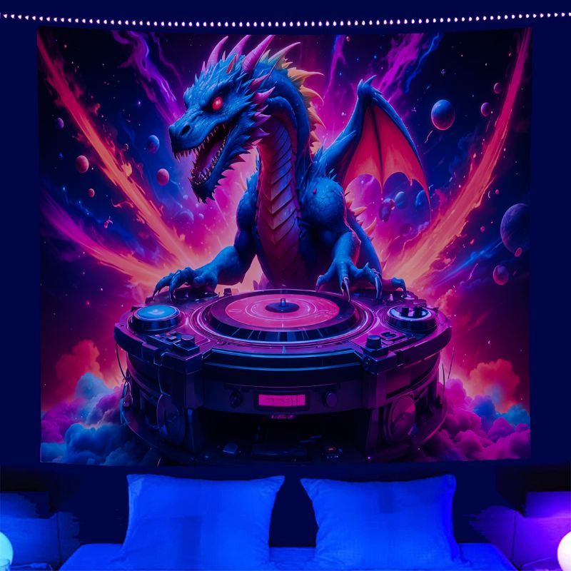 VIKAMA Psychedelic DJ Robot Ta - Esports Gaming Bar review and price