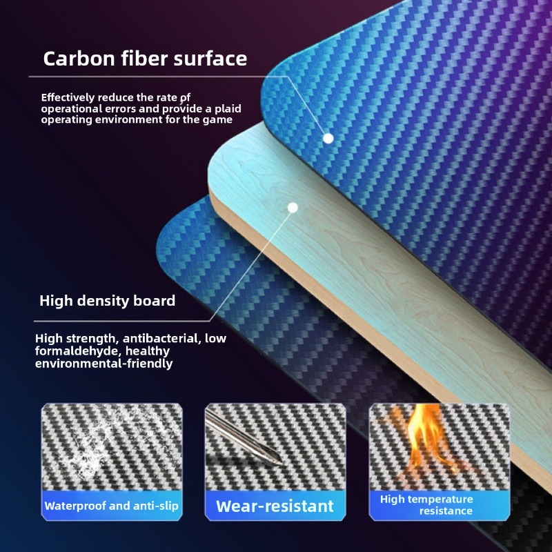 Rgb Carbon Fiber Ambient Light - Esports Gaming Cafe review and price