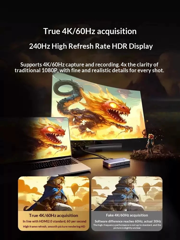 UGREEN 45645 CM758 HDMI Video  - Capture Card 4K Hdmi review and price