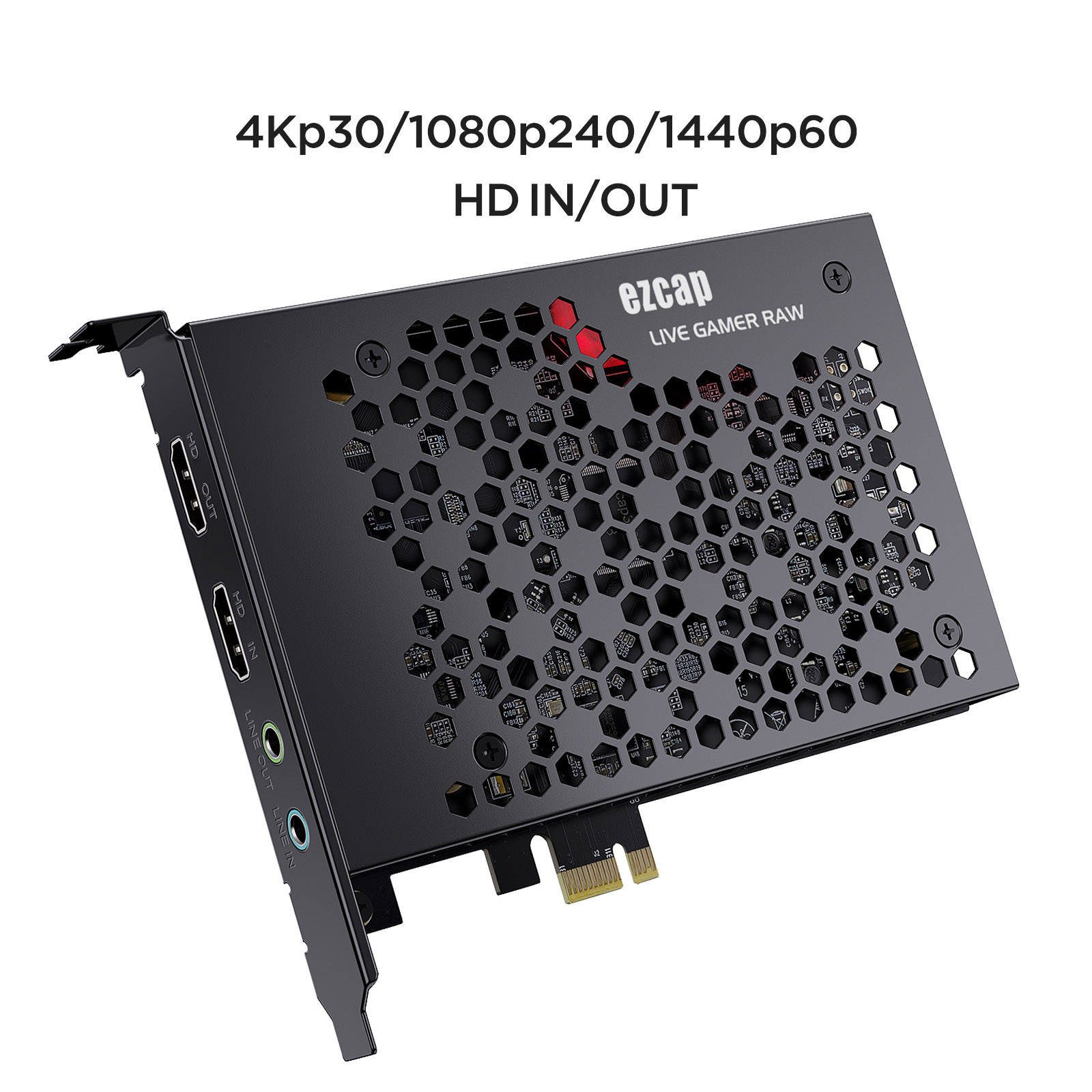 ezcap324B Live Gamer Raw PCIE  - Capture Card 4K Hdmi review and price
