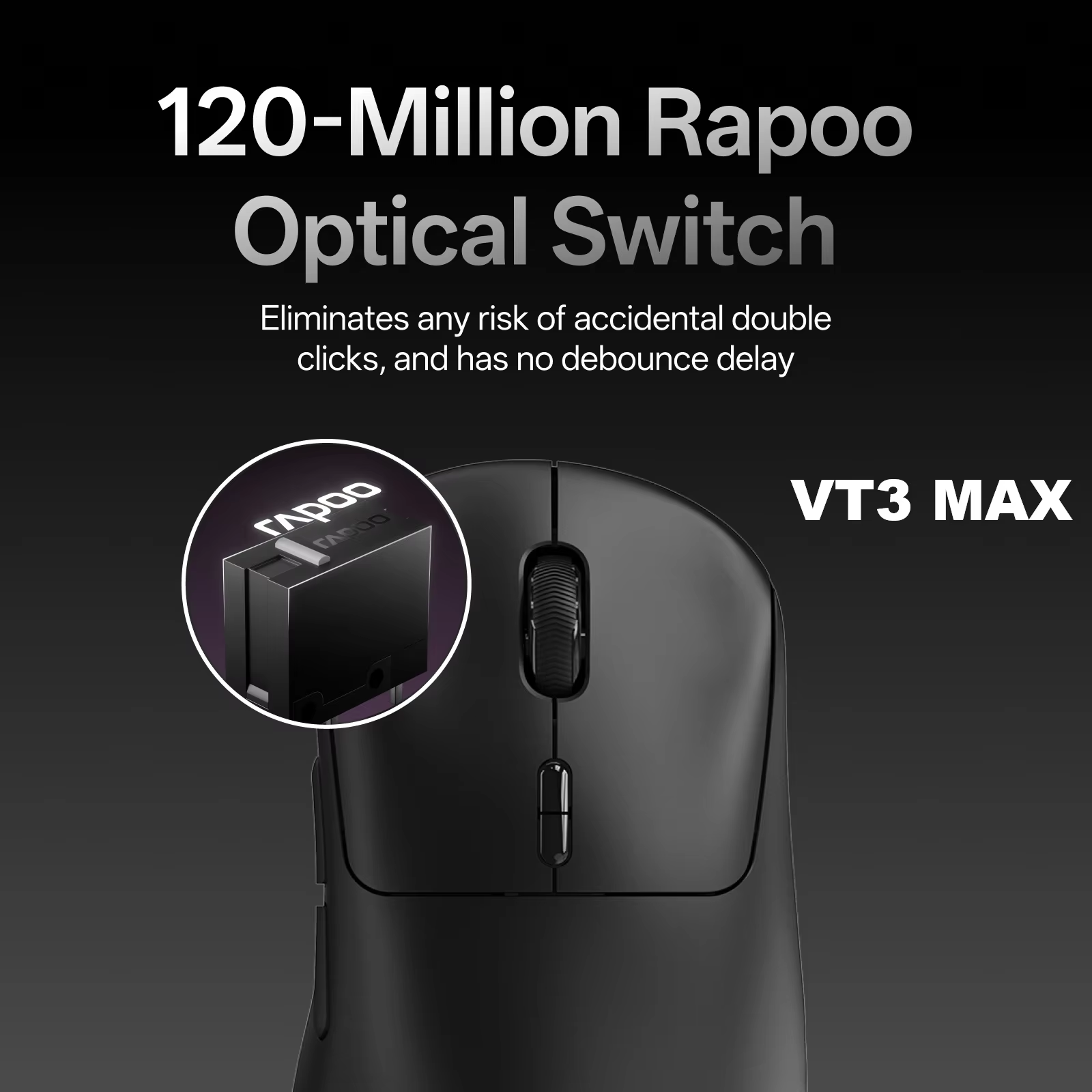 Rapoo Wireless Gaming Mouse 8K - Esports Gaming Design review and price