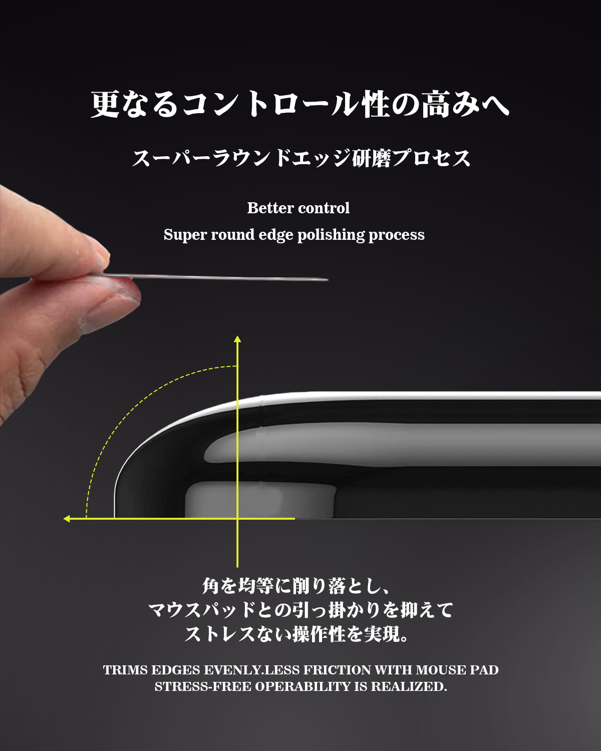 TALONGAMES Glass Mouse Feet Sk - Esports Gaming Mousepad review and price